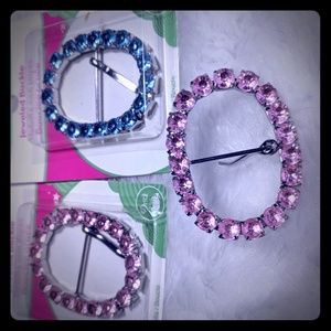 Jeweled Buckles